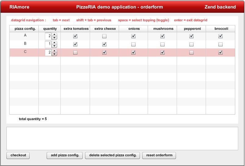 Orderform